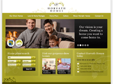 Horvath Homes' New Web Site